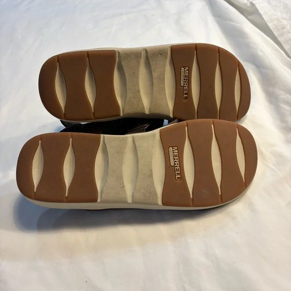 Merrell Women’s Kalari Lore Bracken Brown Leather Sandals Size 8 - Picture 7 of 7